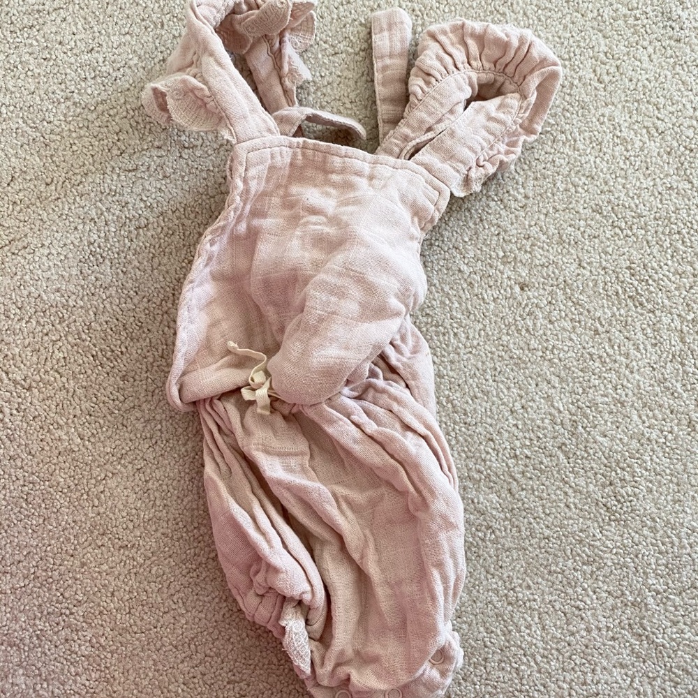 Jamie Kay playsuit rose smoke 2 y